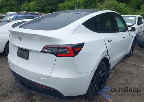 2020 Tesla Model Y Long Range from USA, damaged, VIN 5YJYGDEE7LF042987